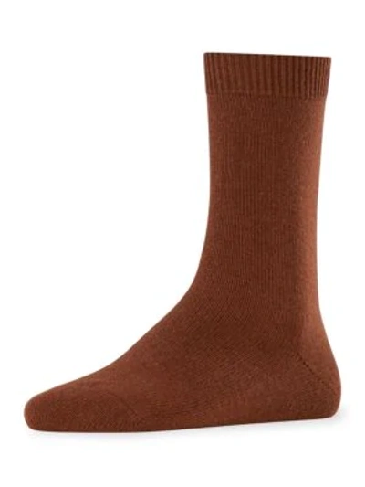 Falke Cosy Wool Socks In Caramel