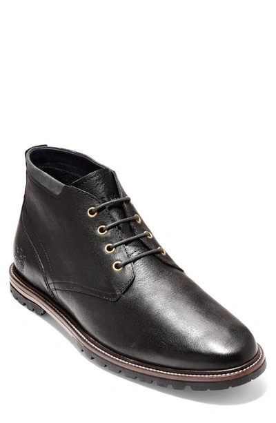 Cole Haan Ripley Grand Leather Chukka Boot In Black