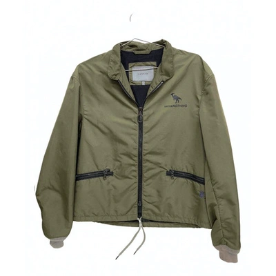 Pre-owned Lanvin Jacket In Green