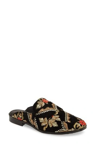 Free People At Ease Loafer In Black Fabric