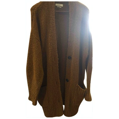 Pre-owned Isabel Marant Étoile Wool Cardi Coat In Brown