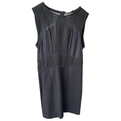 Pre-owned Maje Spring Summer 2019 Mid-length Dress In Black