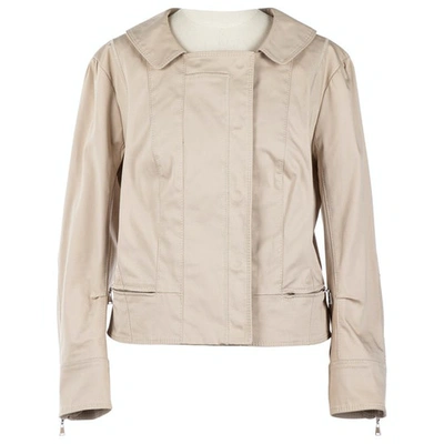 Pre-owned Louis Vuitton Jacket In Beige