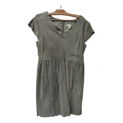 Pre-owned Hoss Intropia Mid-length Dress In Khaki