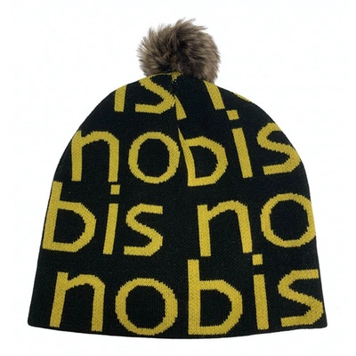 Pre-owned Nobis Cap In Black