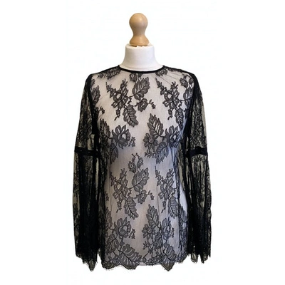 Pre-owned Zimmermann Black Synthetic Top