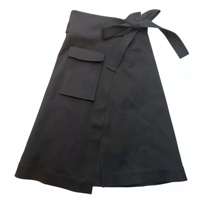 Pre-owned Rosetta Getty Black Skirt