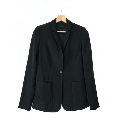 Pre-owned Elie Tahari Black Polyester Jacket