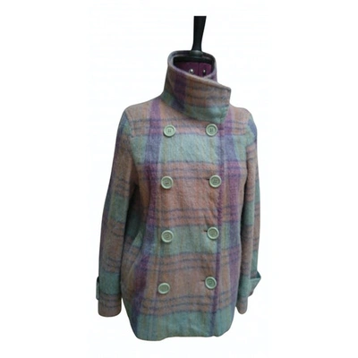 Pre-owned Matthew Williamson Wool Coat In Multicolour