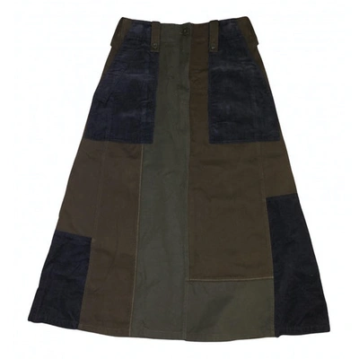 Pre-owned Mcq By Alexander Mcqueen Mid-length Skirt In Multicolour
