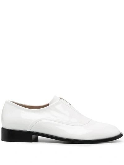 Tila March Serge Derby Loafers In White