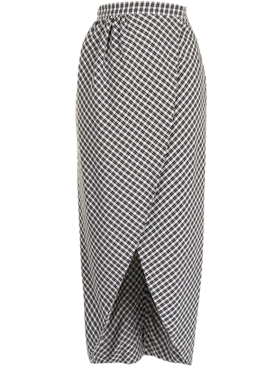 Altuzarra High-waisted Check-print Skirt In Multi