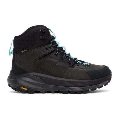 Hoka One One Black Kaha Gore-tex® Boots In Black