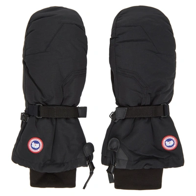 Canada Goose Men's Down-filled Mittens In Black