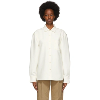 Ader Error Off-white Cotton Allac Shirt