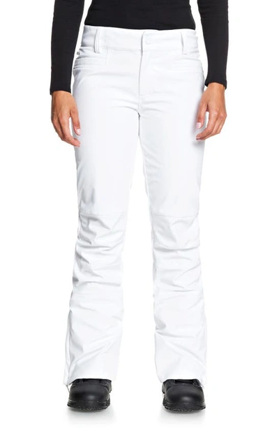 Roxy Creek Short Shell Dryflight® Snow Pants In Bright White