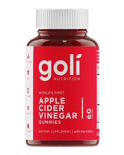 Goli Nutrition Goli World's First Apple Cider Vinegar Gummy Supplement, 60 Count In Assorted