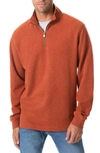 Rodd & Gunn Alton Ave Regular Fit Pullover Sweatshirt In Terracotta