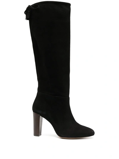 Tila March Dodge High Heel Knee-length Boots In Noir