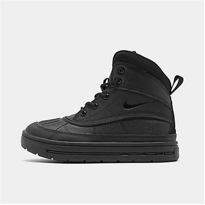 Nike Woodside 2 High Acg Little Kids' Boots In Black/black