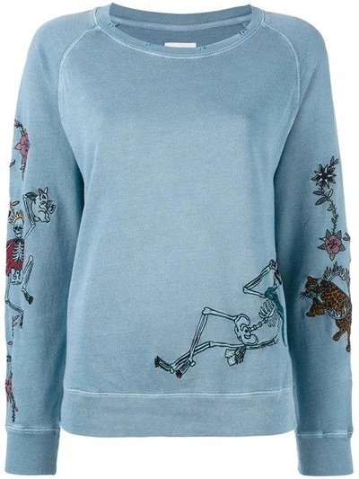 Zadig & Voltaire Embroidered Vintage Sweatshirt
