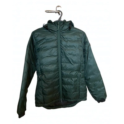 Pre-owned Canada Goose Jacket In Green