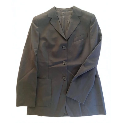 Pre-owned Cantarelli Wool Blazer In Black