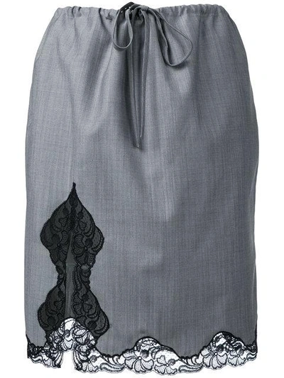 Alexander Wang Lace Trim Skirt