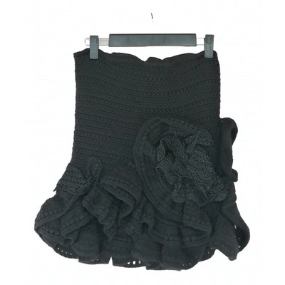 Pre-owned Dior Wool Corset In Black