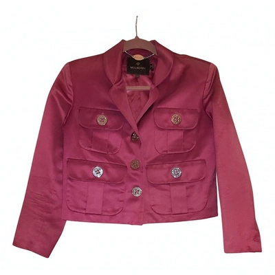 Pre-owned Mulberry Pink Cotton Jacket