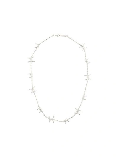 Ambush Barbed Wire Necklace ModeSens