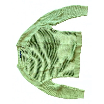 Pre-owned Tibi Jumper In Yellow