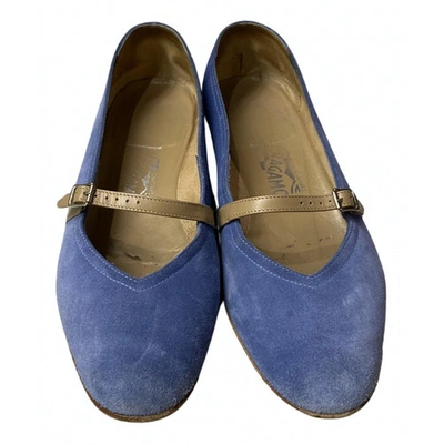 Pre-owned Ferragamo Ballet Flats In Other