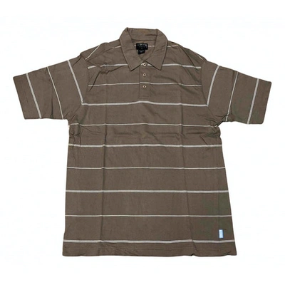 Pre-owned Stussy Polo Shirt In Brown