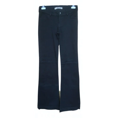 Pre-owned J Brand Black Cotton - Elasthane Jeans