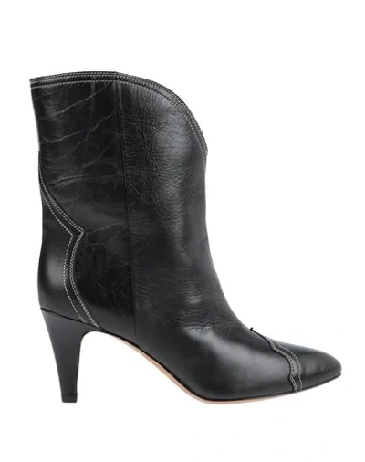 Isabel Marant Ankle Boots In Black