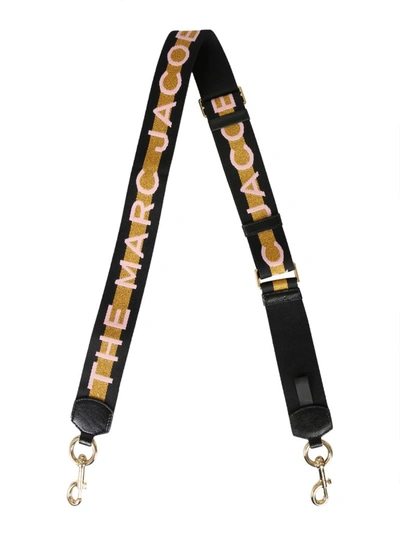 Marc Jacobs The Logo Webbing Strap In Multi