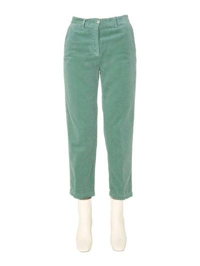 Aspesi Women's Green Pants