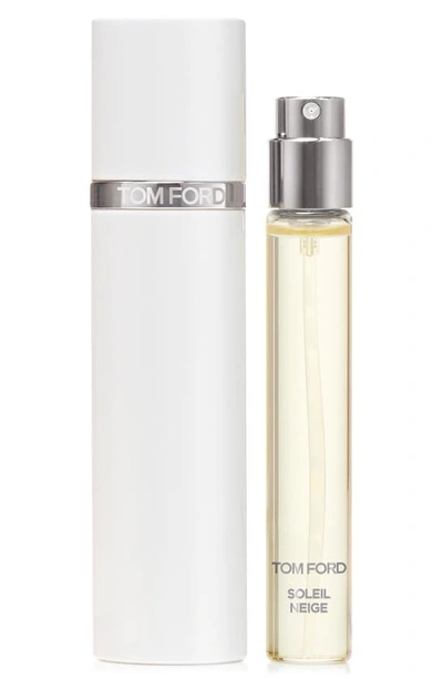 Tom Ford Soleil Neige Eau De Parfum Travel Spray 0.33 oz/ 10 ml Eau De Parfum Spray In Colorless