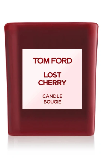Tom Ford Private Blend Lost Cherry Scented Candle 200g In Colorless