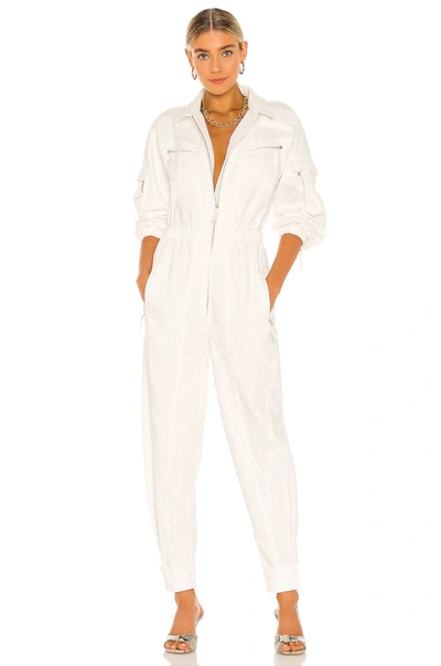 L'academie Army Coverall In White