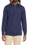 Polo Ralph Lauren Classic Fit Soft Cotton Long-sleeve Polo Shirt In French Navy