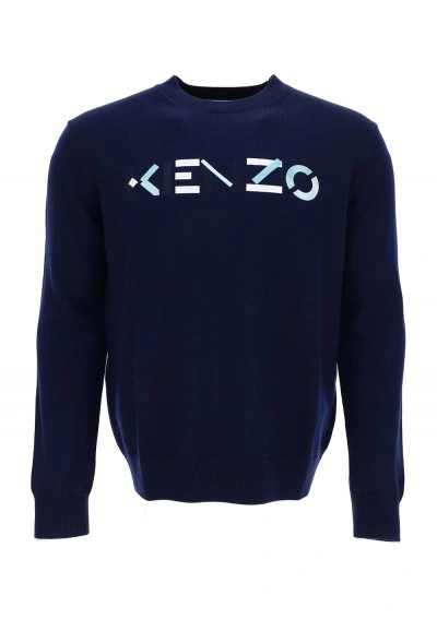 Kenzo Sweater In Bleu Marine