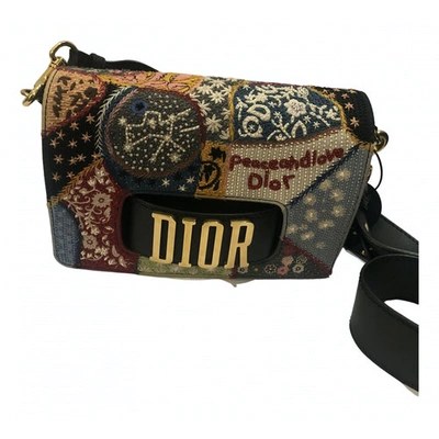 Pre-owned Dior Dio(r)evolution Leather Crossbody Bag In Multicolour