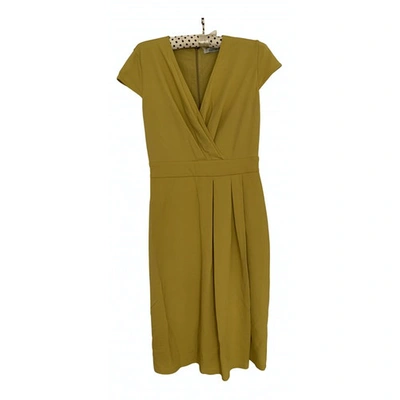Pre-owned Max Mara Mid-length Dress In Yellow