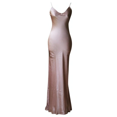Pre-owned The Perfext Silk Dress In Pink