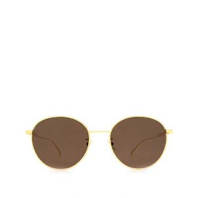 Bottega Veneta Bv1042sa Gold Sunglasses