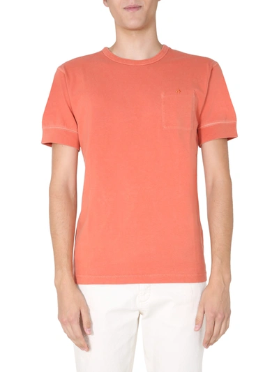 Nigel Cabourn Mens Orange Other Materials T-shirt