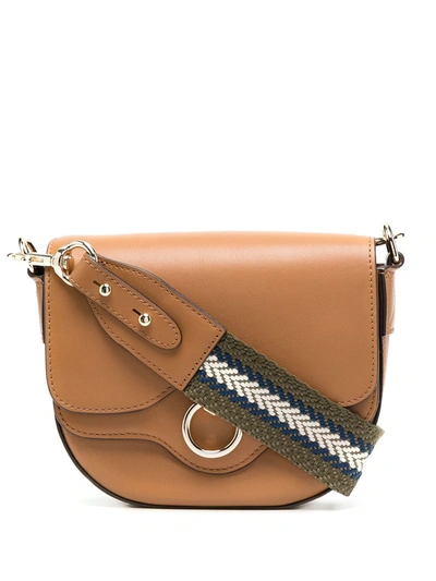 Tila March Françoise Mini Shoulder Bag In Brown