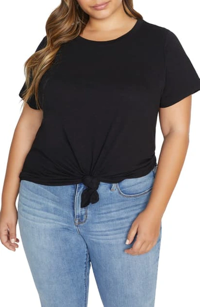 Sanctuary Perfect Knot T-shirt In Black